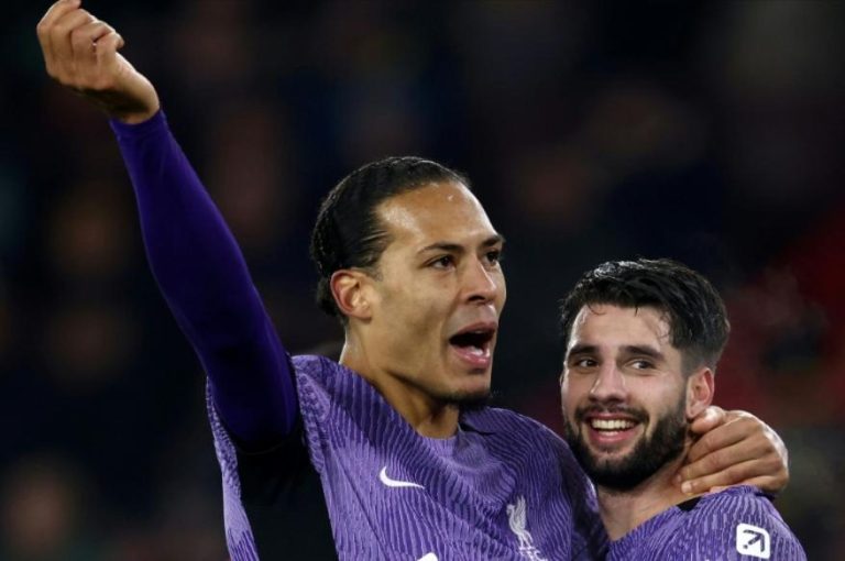 Liverpool captain Van Dijk hails Szoboszlai as future 'leader'